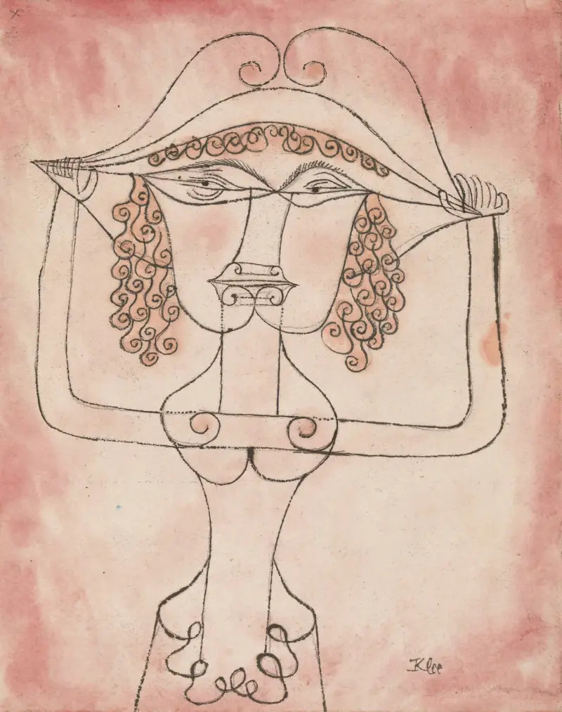 Śpiewak opery komicznej, Paul Klee