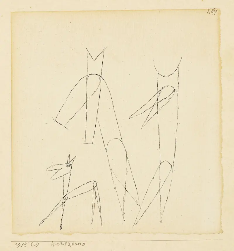 Spaziergang av Paul Klee
