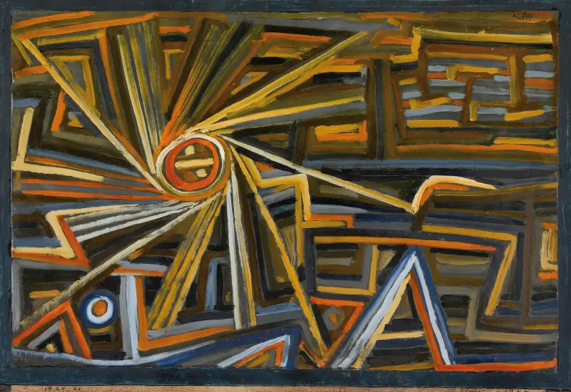 Strahlung Und Rotation av Paul Klee