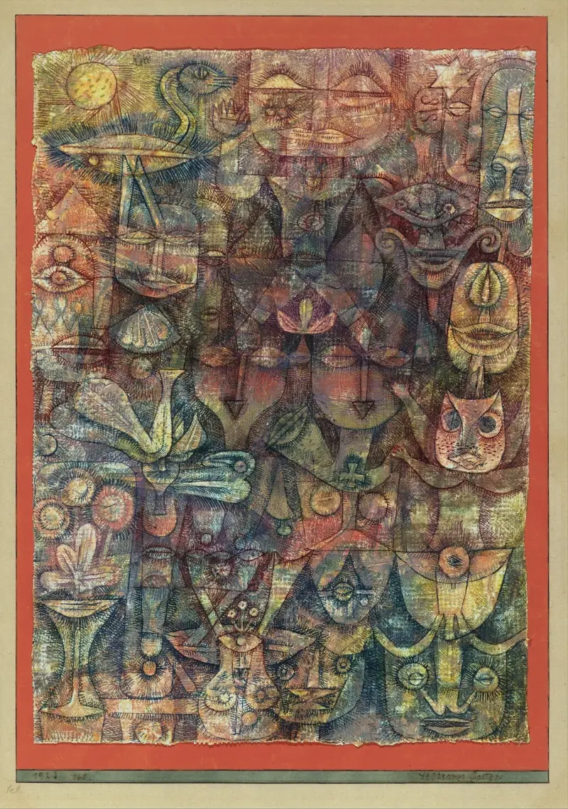 Podivná zahrada, Paul Klee