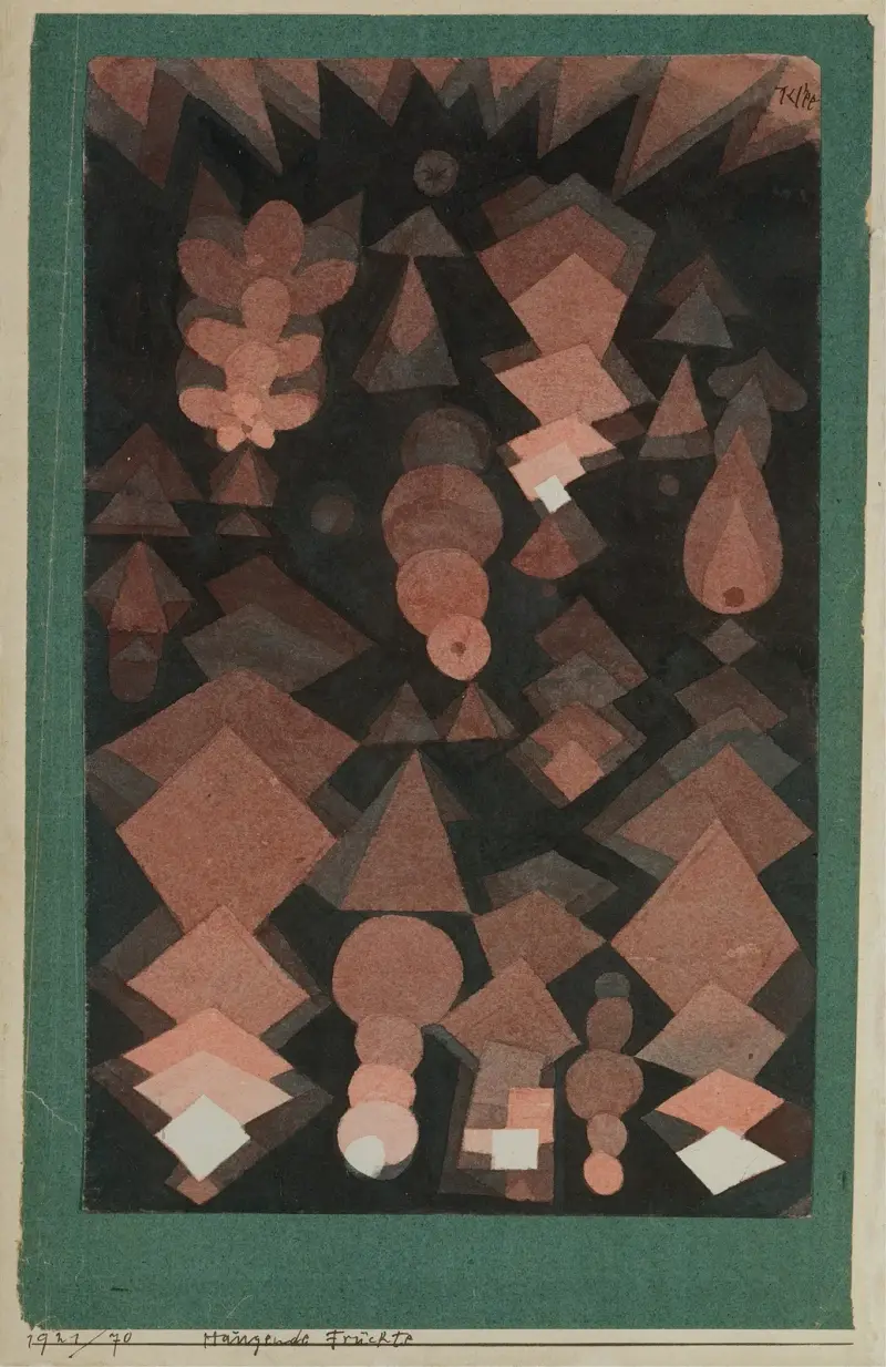 Aufgehängte Frucht von Paul Klee