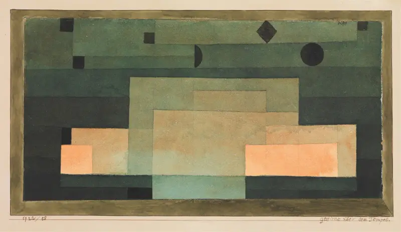 Firmament nad świątynią, Paul Klee