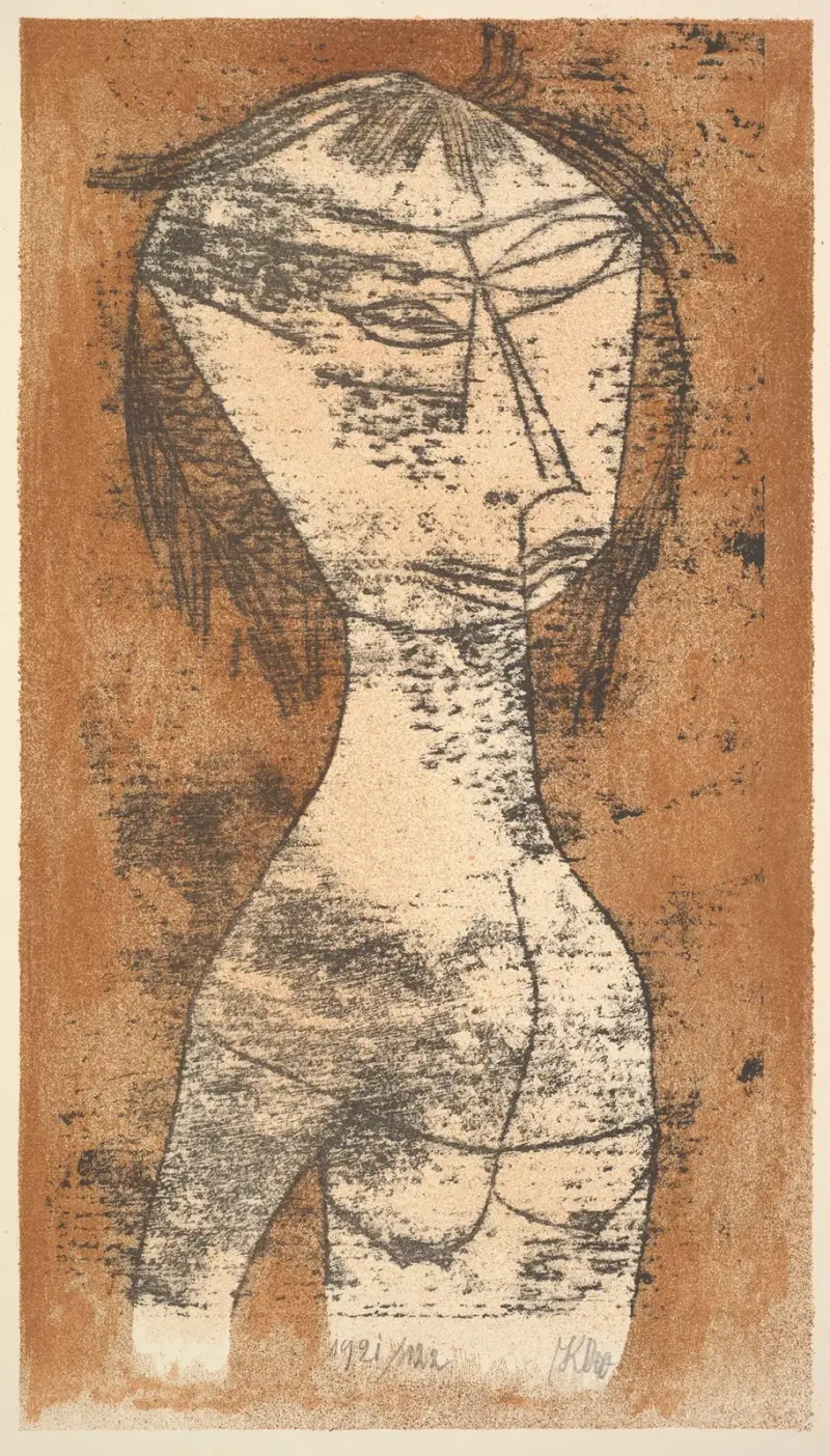 Helgonet från det inre ljuset av Paul Klee