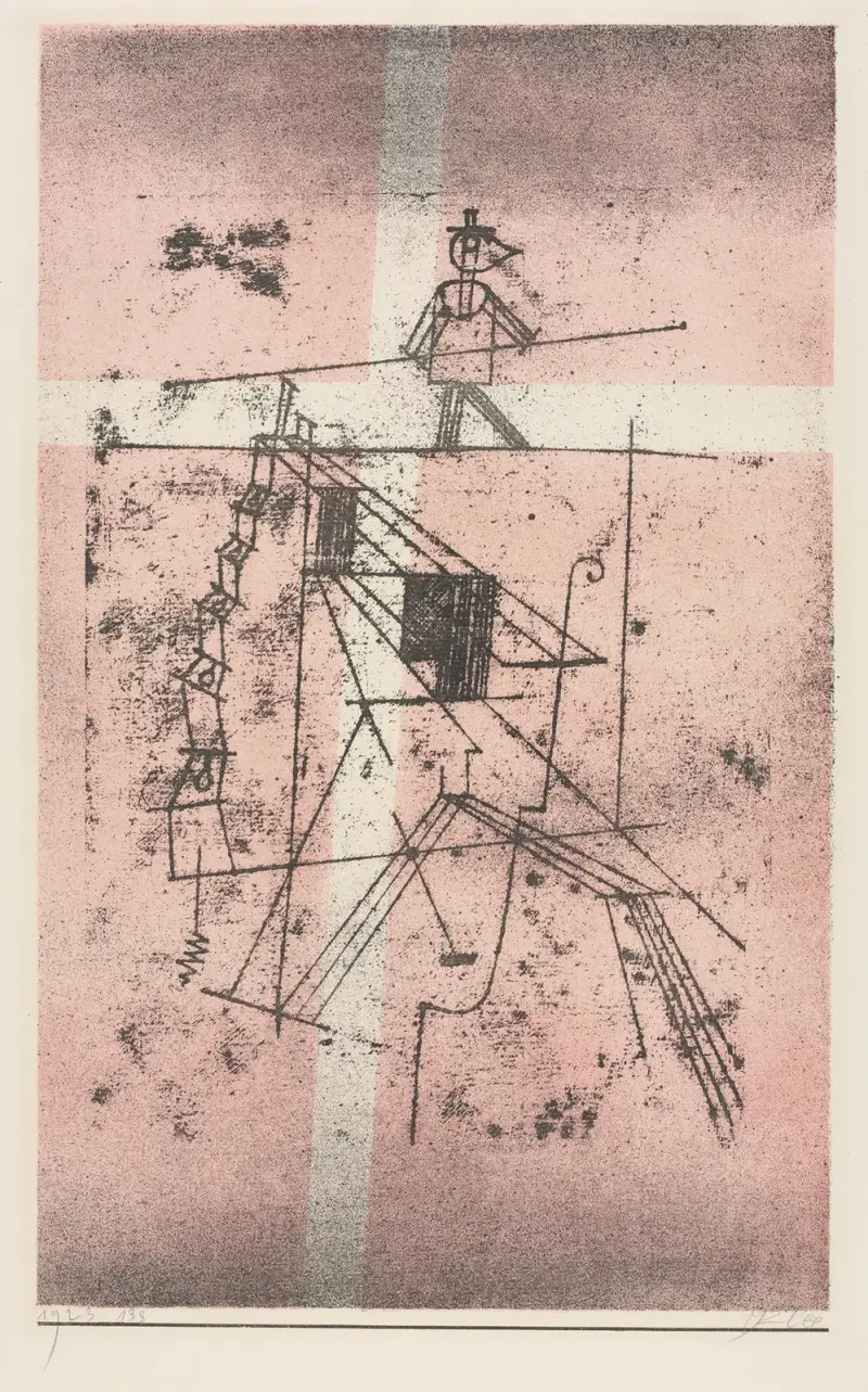 Tightrope Walker av Paul Klee