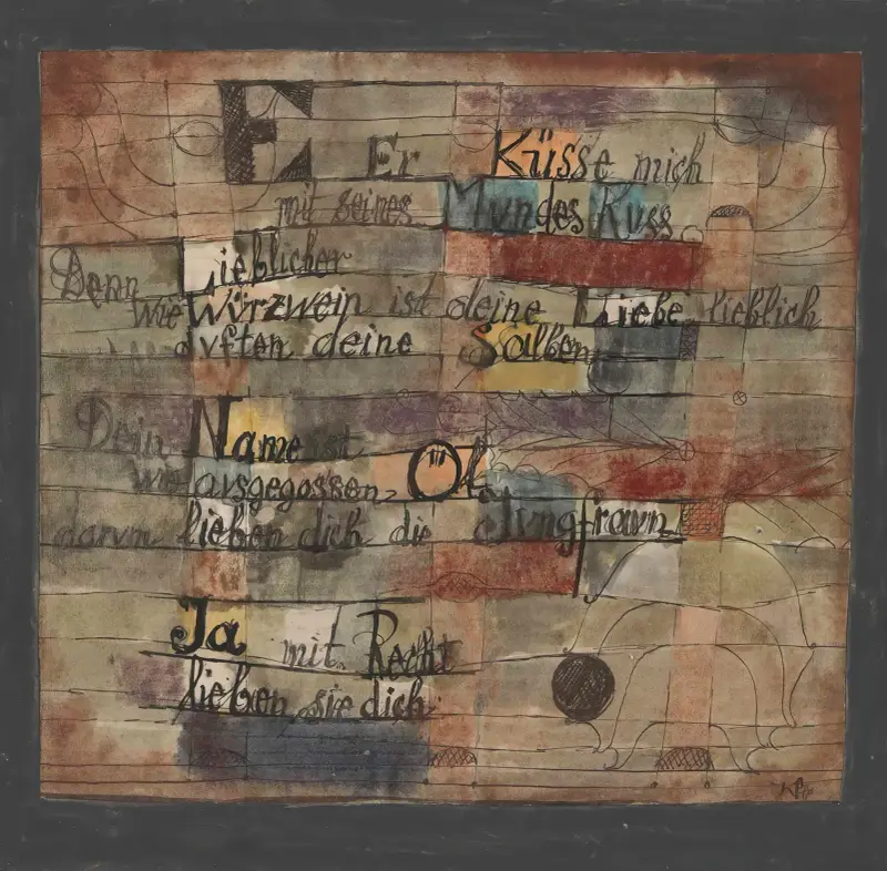 (Z Písně písní) Verze II., Paul Klee
