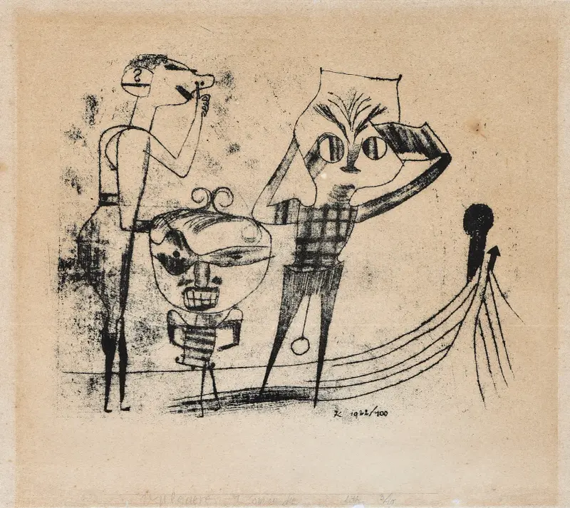 Wulgarna komedia, Paul Klee