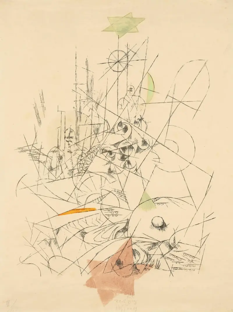 Zničení a naděje, Paul Klee