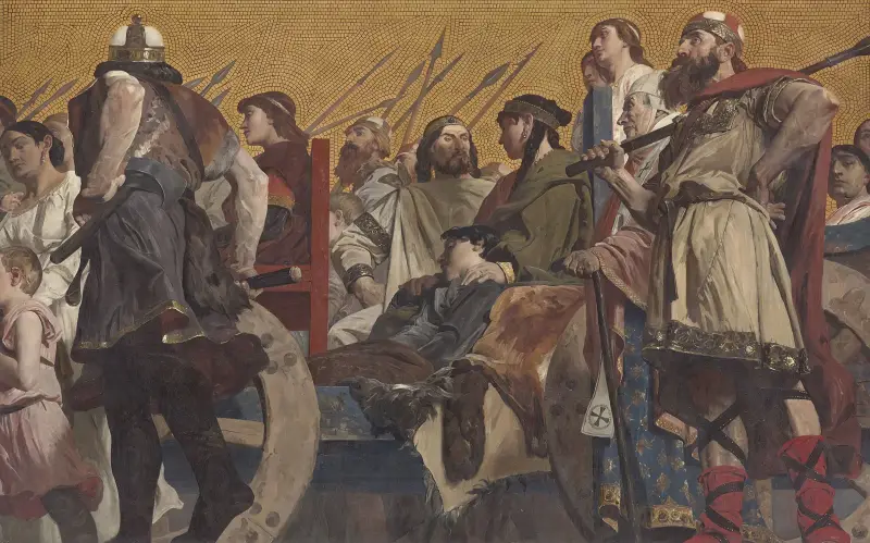 Procesí, 1874 – Nr. 1, Jean-Paul Laurens