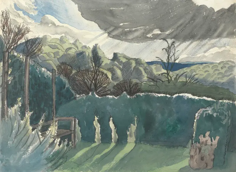 Krajobraz, Paul Nash
