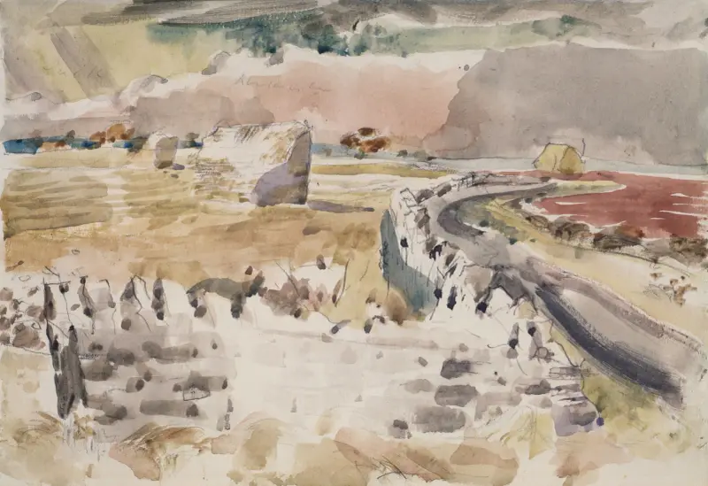 Oxfordshire Landscape von Paul Nash