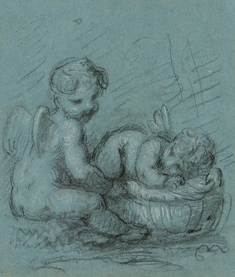 Leżące amorki, Pierre-Paul Prud'hon