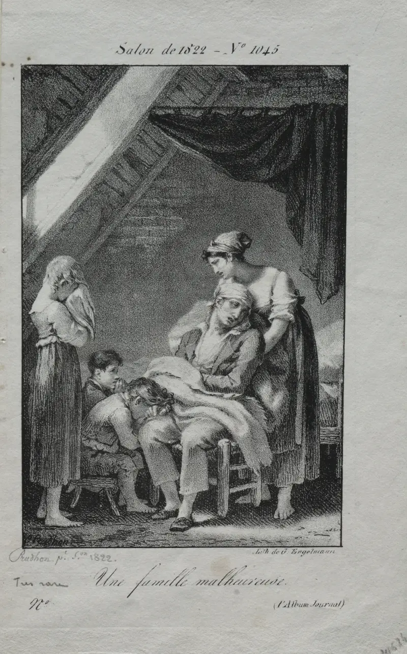 Eine unglückliche Familie von Pierre-Paul Prud'hon