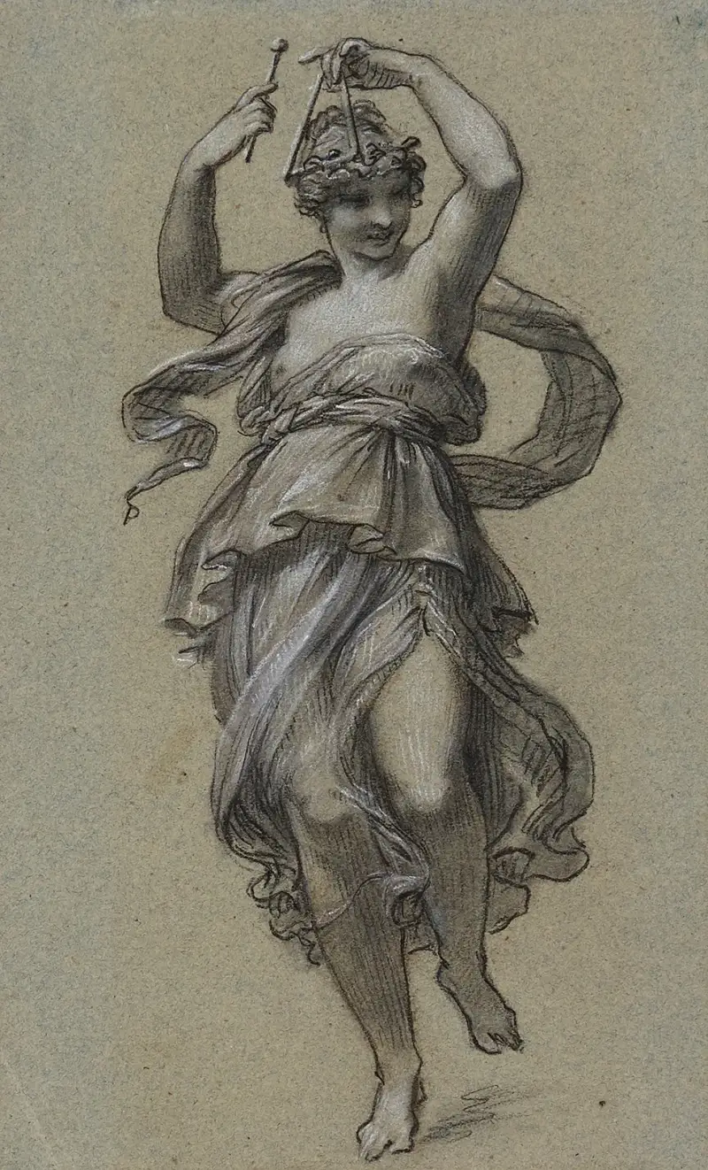 Tancerka z trójkątem, Pierre-Paul Prud'hon