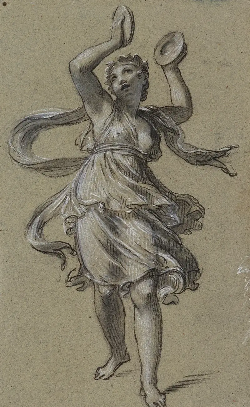 Tanečnice s cymbály, Pierre-Paul Prud'hon