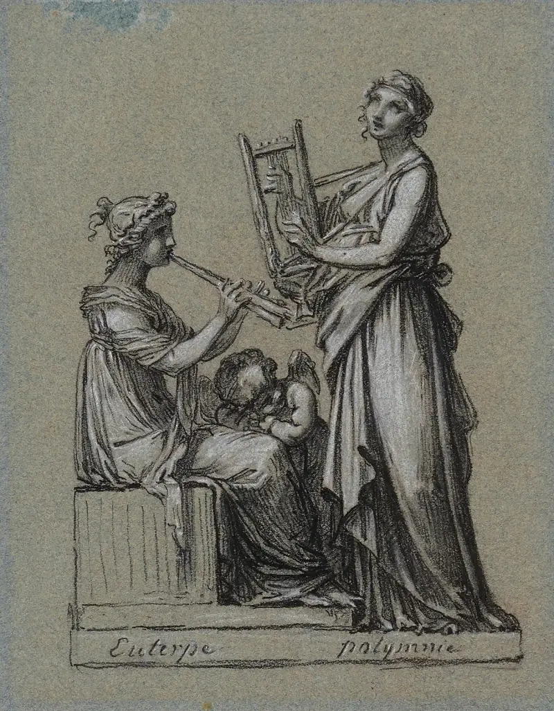 Euterpe i Polihymnia, Pierre-Paul Prud'hon