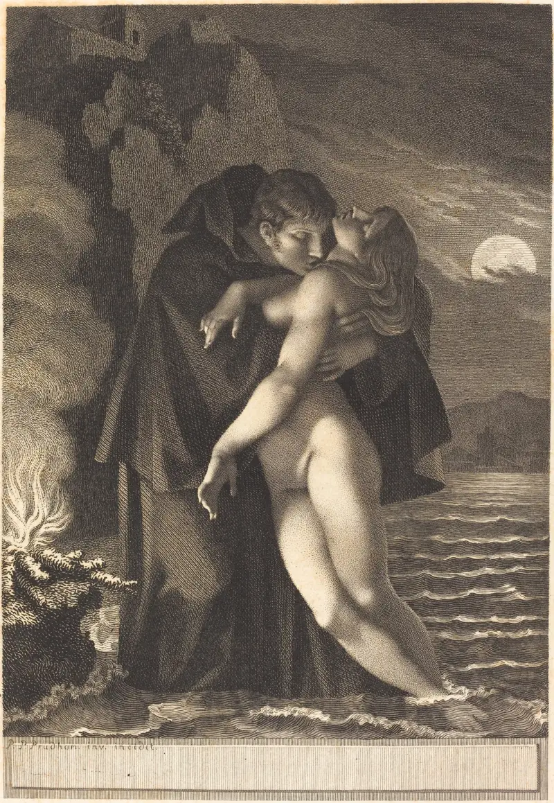 Phrosine and Melidore av Pierre-Paul Prud'hon
