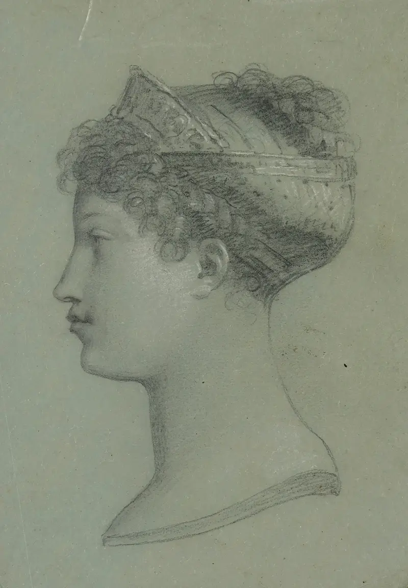 Profil der Marie-Louise von Pierre-Paul Prud'hon