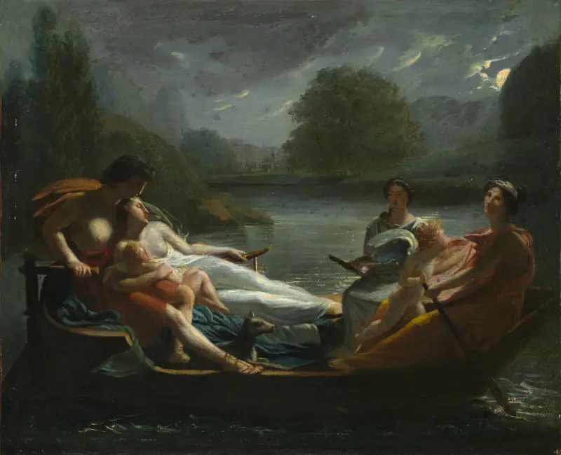 Der Traum vom Glück von Pierre-Paul Prud'hon