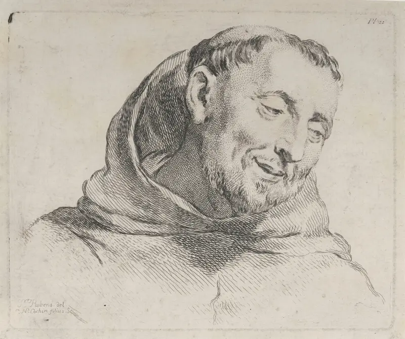 Kapuzinermönch von Peter Paul Rubens