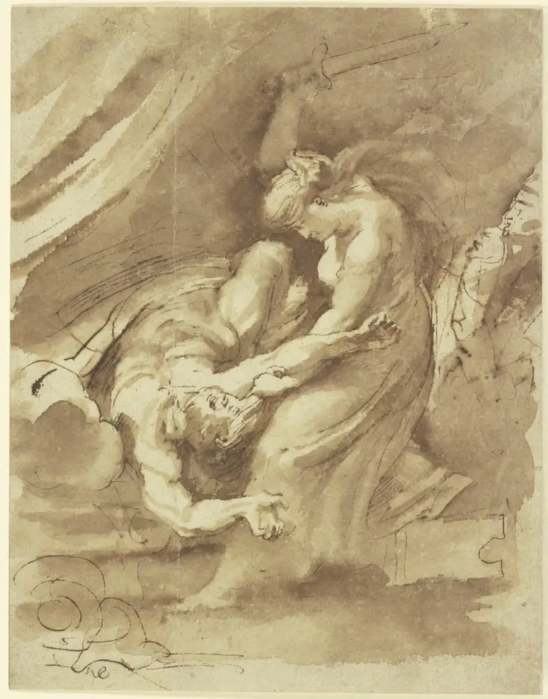 Judith Beheading Holofernes av Peter Paul Rubens