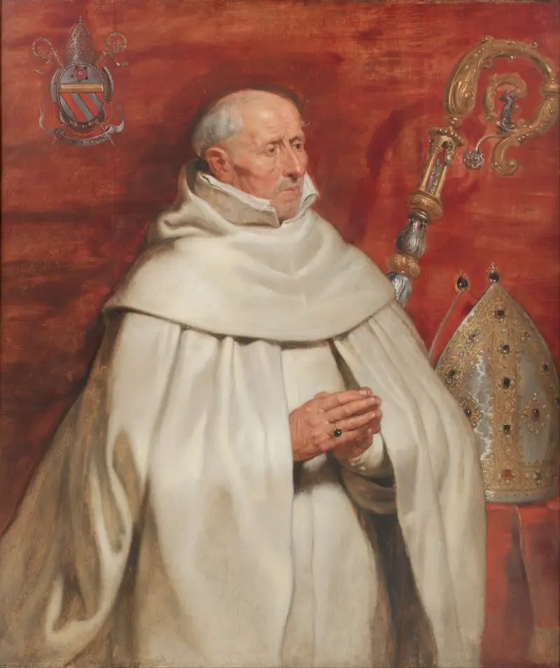 Matthäus Yrsselius (1541–1629), Abt der Sint-Michiels-Abtei in Antwerpen von Peter Paul Rubens