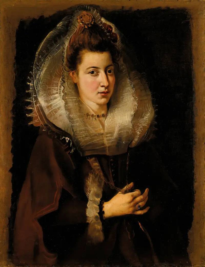 Porträtt av en ung kvinna – nr 1 av Peter Paul Rubens