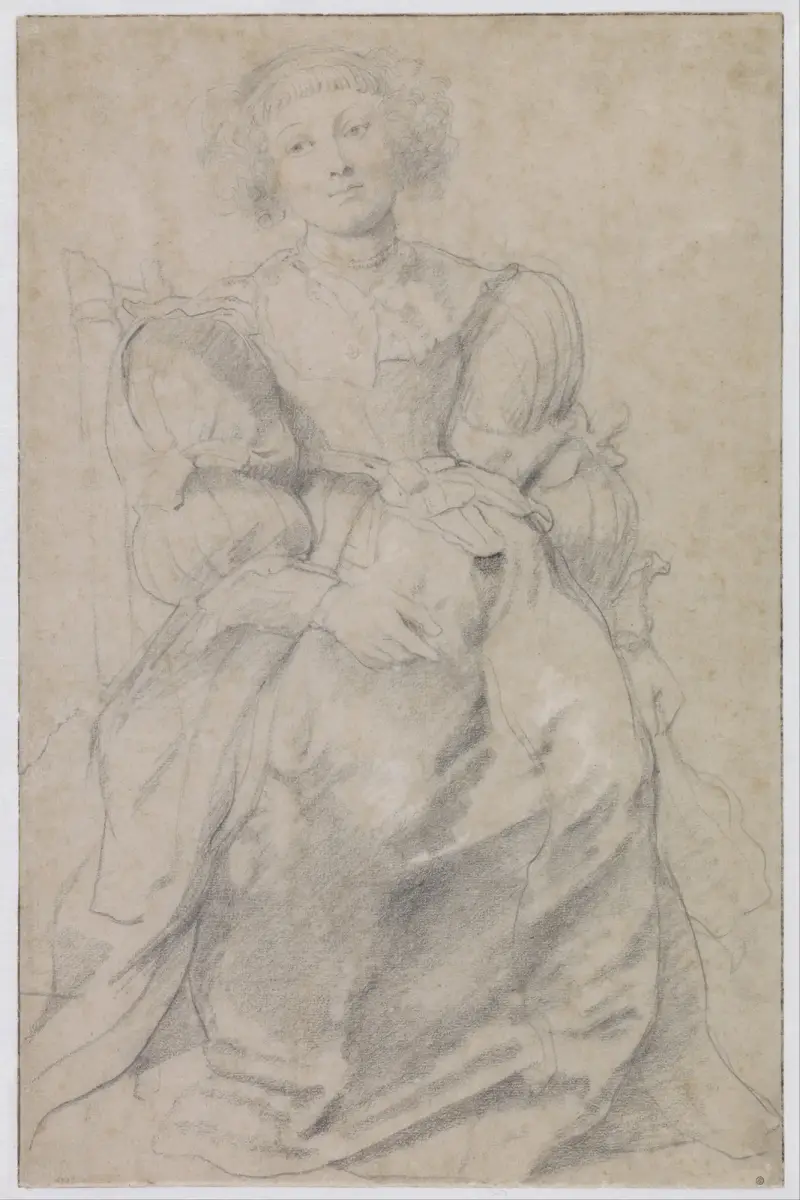 Bildnis der Hélène Fourment von Peter Paul Rubens