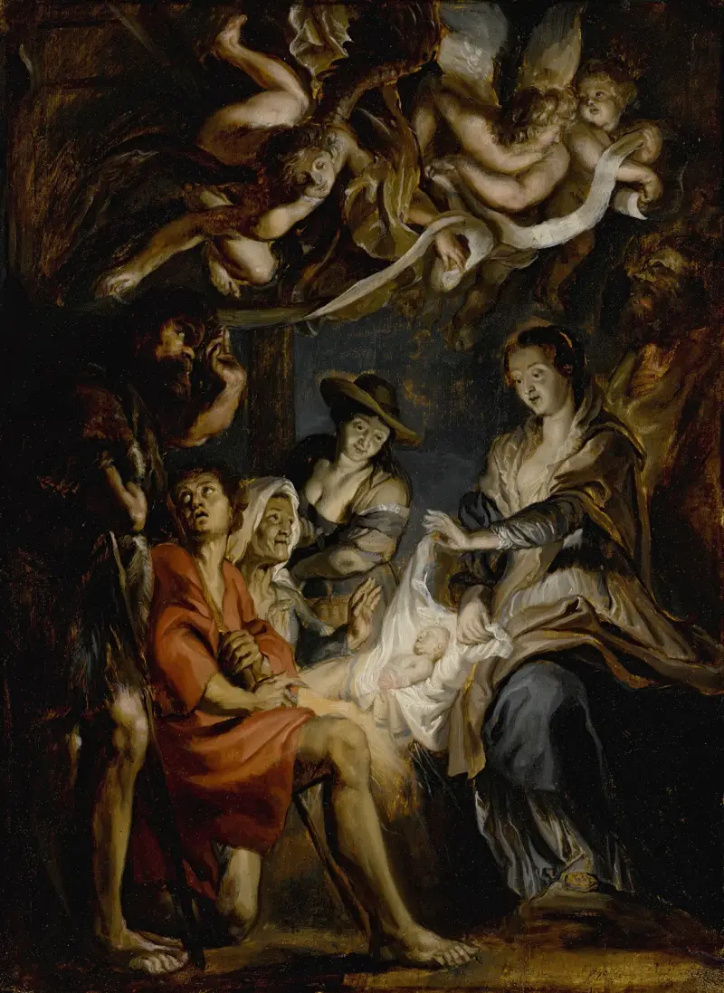 Pokłon pasterzy, Follower of Peter Paul Rubens