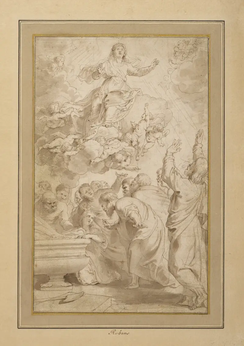 Jungfru Marie himmelsfärd, 1613 – nr 2 av Peter Paul Rubens