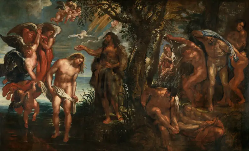 Chrzest Chrystusa, Peter Paul Rubens