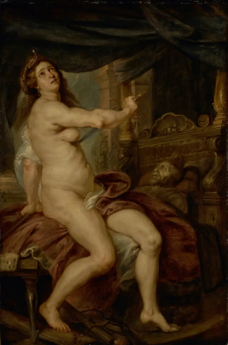 Didos död av Follower of Peter Paul Rubens