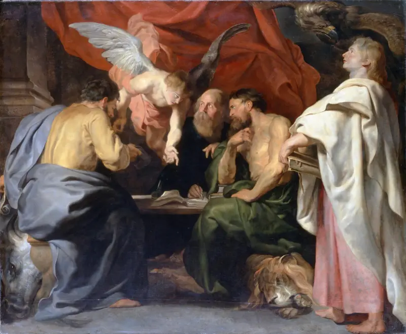 Die vier Evangelisten von Peter Paul Rubens