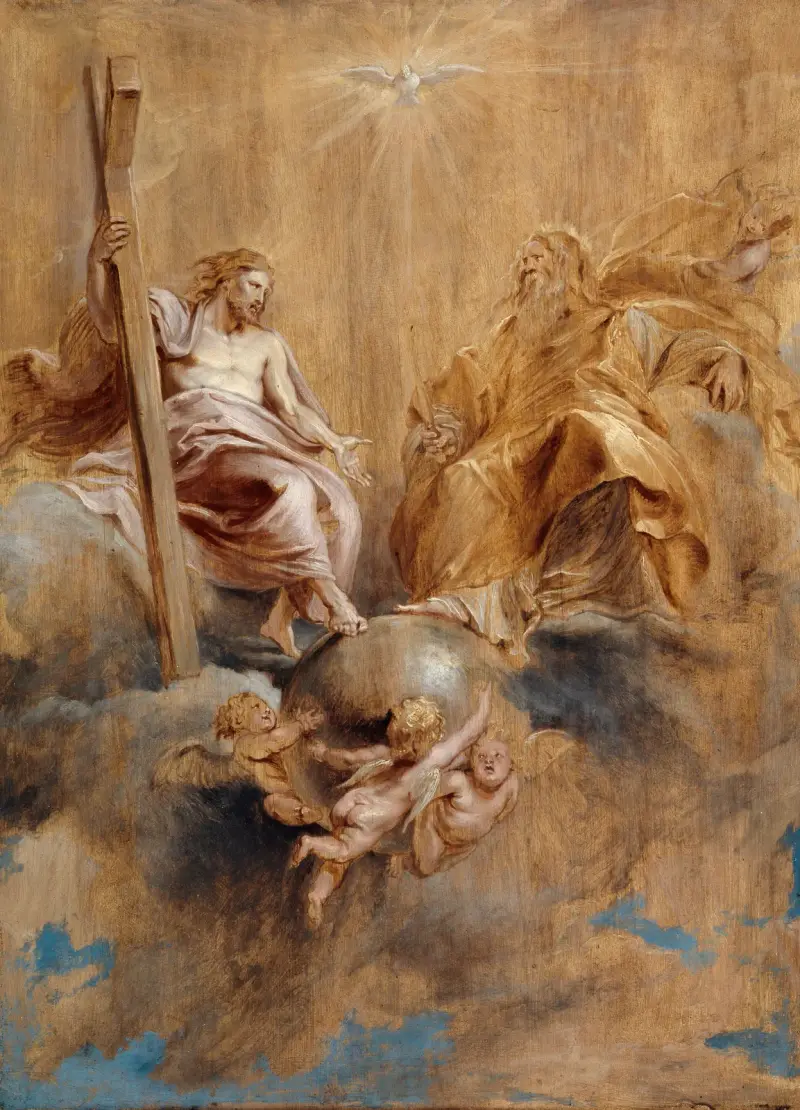 The Holy Trinity, 1616 av Peter Paul Rubens