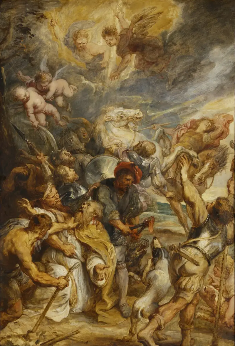 Męczeństwo świętego Liwina, Peter Paul Rubens