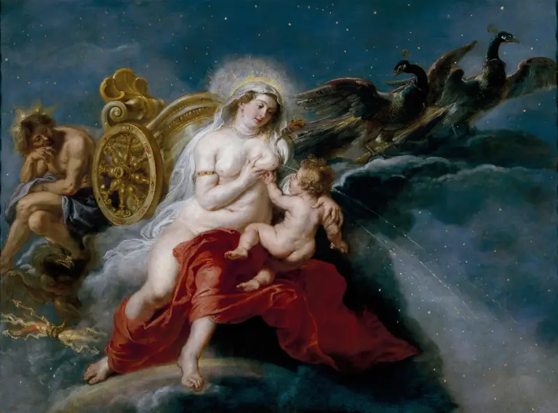 Narodziny Drogi Mlecznej, Peter Paul Rubens