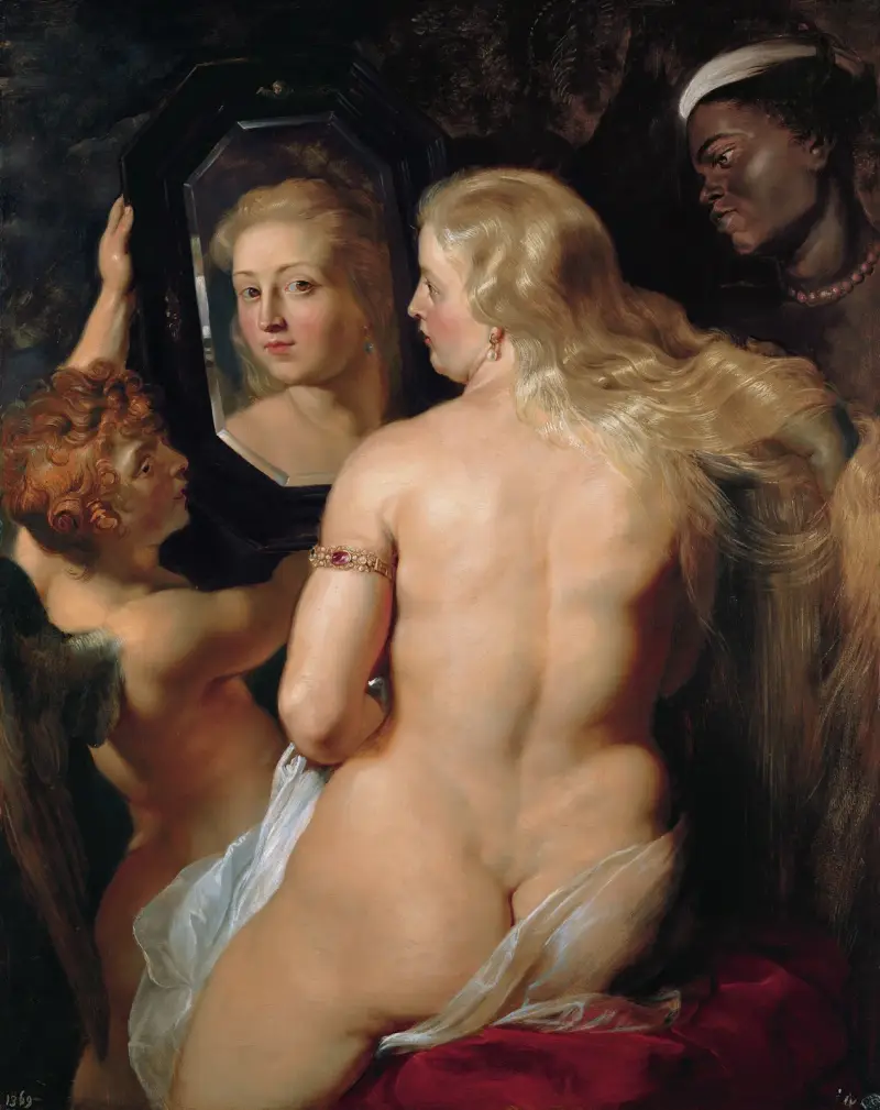 The toilet of Venus av Peter Paul Rubens