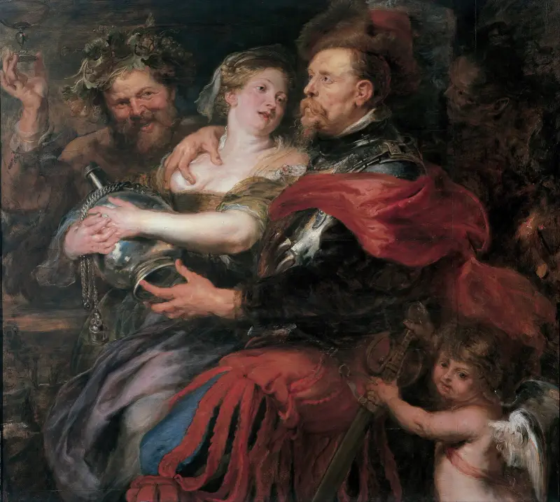 Venus und Mars von Peter Paul Rubens