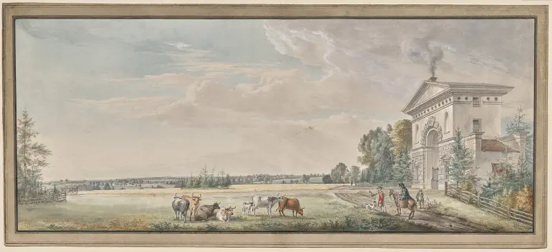 Luton Park, Bedfordshire av Paul Sandby