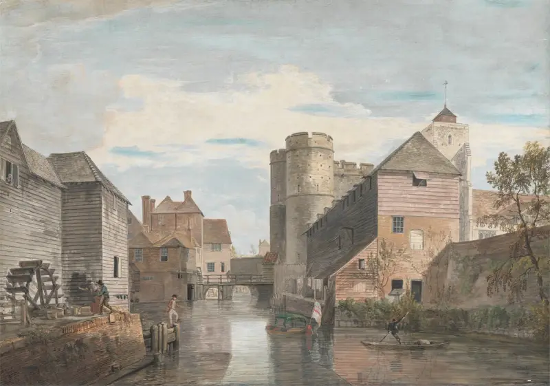 Das Westgate, Canterbury von Paul Sandby
