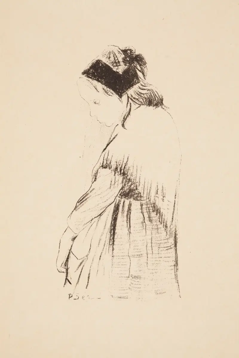 Jeune Bretonne av Paul Sérusier