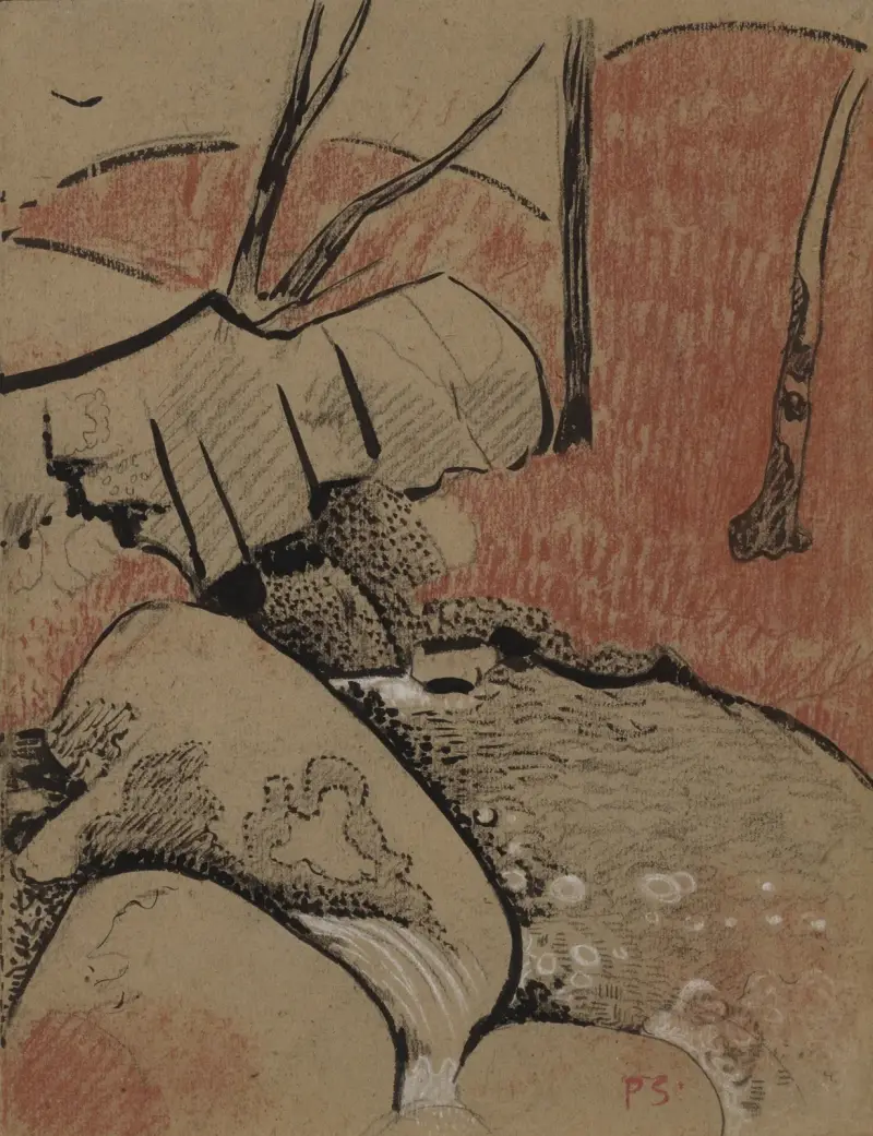 Silverfloden vid Huelgoat av Paul Sérusier