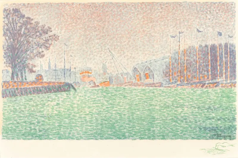 W Vlissingen (A Flessingue), Paul Signac