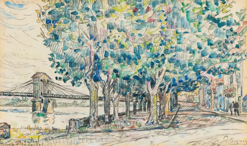 Bourg-Saint-Andéol – nr 1 av Paul Signac