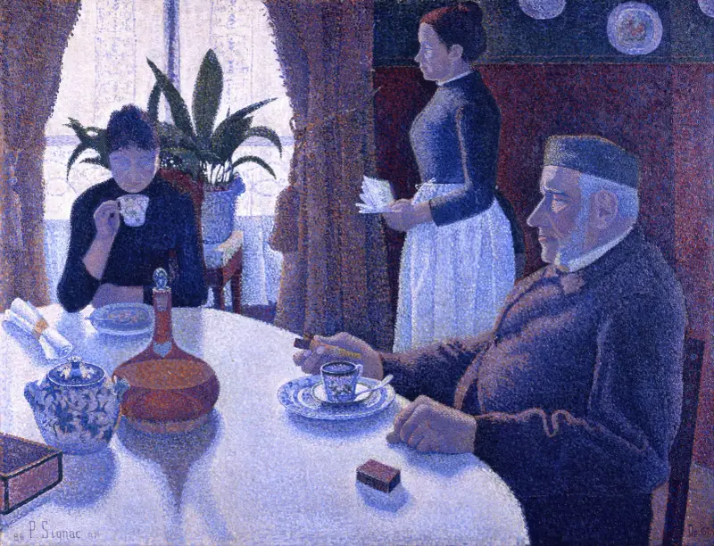 La salle à manger av Paul Signac