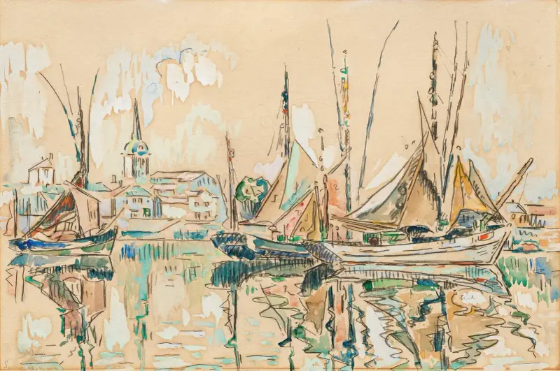 Les Sables-d’Olonne, 1929 – nr 2 av Paul Signac