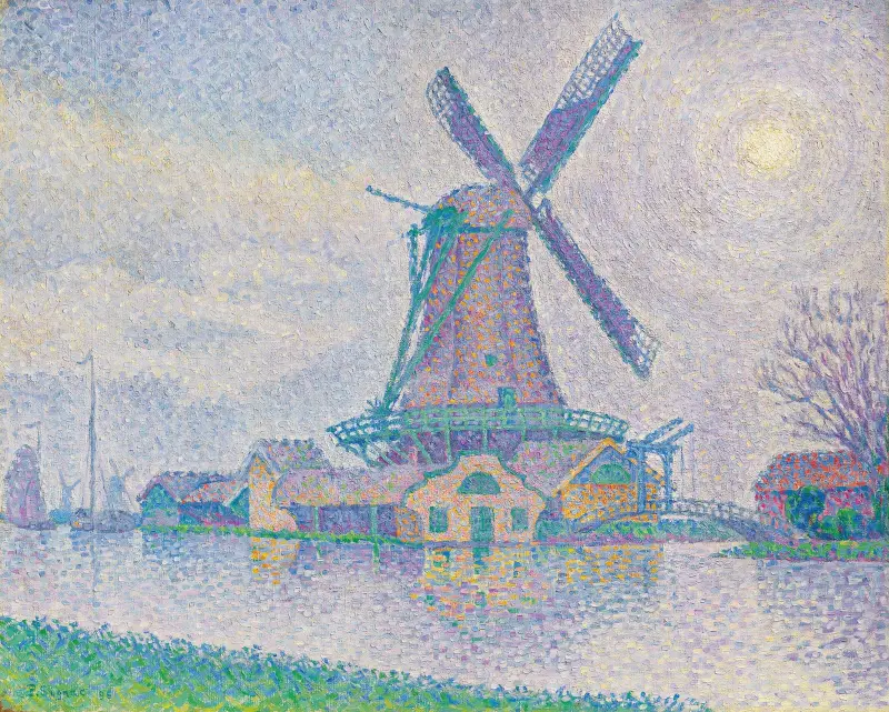 Moulin d’Edam av Paul Signac