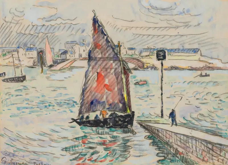 Port-Louis, 1922, Paul Signac