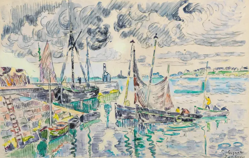 Port-Louis, 1921, Paul Signac