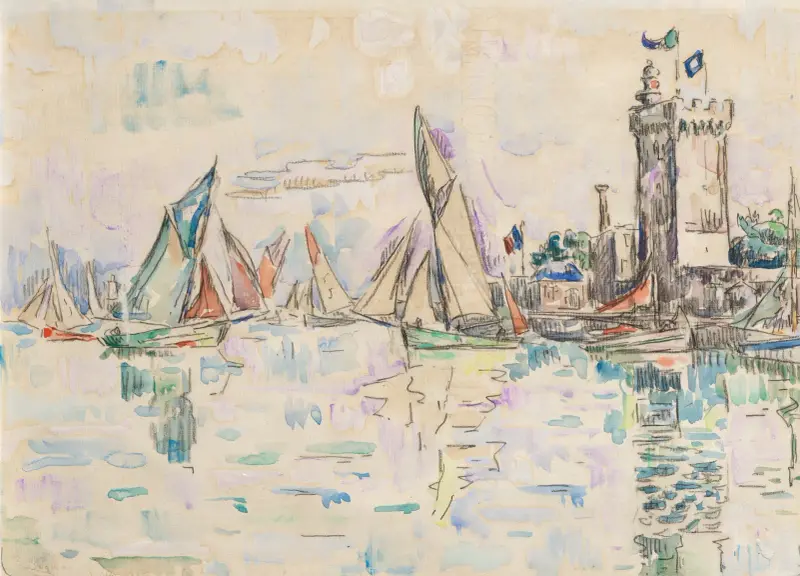 Sables d’Olonne, der Turm von Arundel von Paul Signac