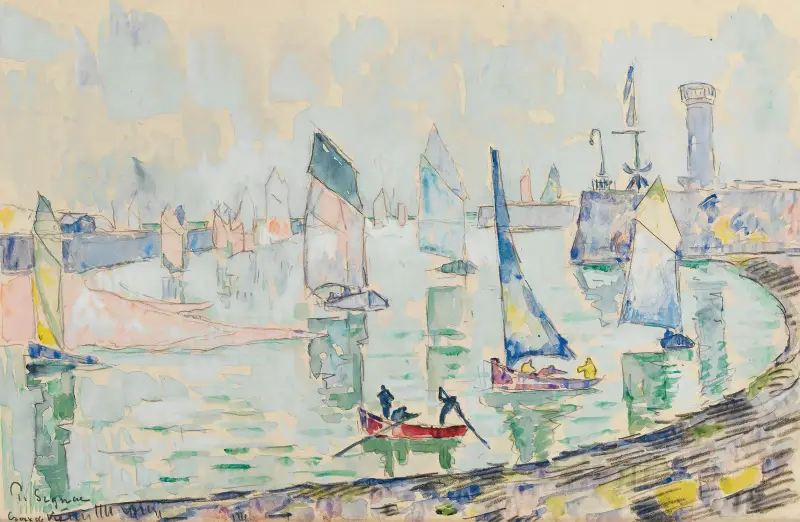 Saint-Gilles Croix-De-Vie von Paul Signac